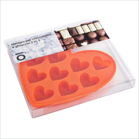 Meadowlands 2 Cup Non-Stick Mould Choc-Ice Heart