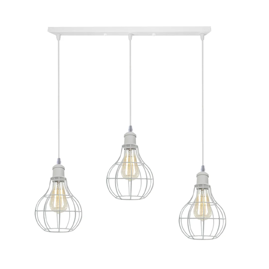 Maratha 3 - Light Kitchen Island Geometric Pendant