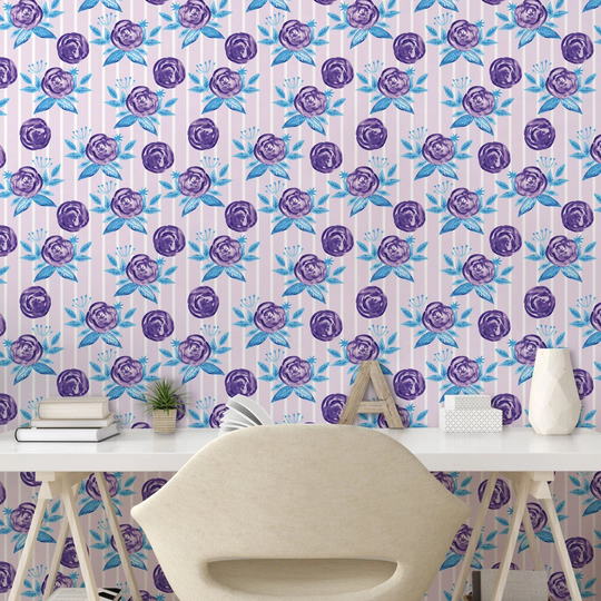 Ottosen Peel & Stick Matte Wallpaper Roll
