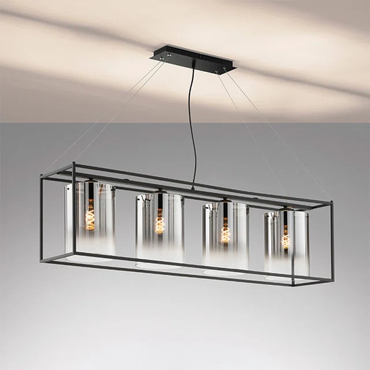 Aayza 4 - Light Kitchen Island Linear Pendant
