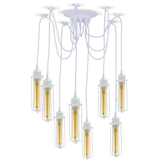 Vinco 6 - Light Cluster Geometric Pendant