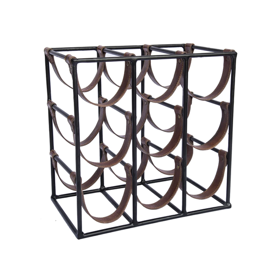 Manders 9 Bottle Tabletop Wine Rack