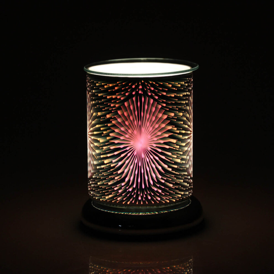 Aromatize Cylinder Fountain Design Electric Lamp Scented Aroma Wax Melt Burner
