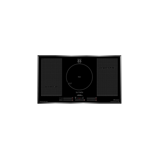 Kaiser La Perle 90cm Induction Hob | Free Zone 5 Burner Black Cooktop