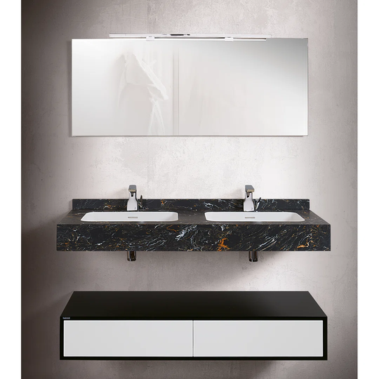 Caiden 100cm Wall-Mounted Under Sink Storage Unit