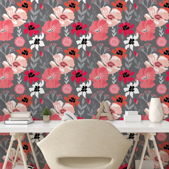 Toston Matte Peel & Stick Wallpaper Roll