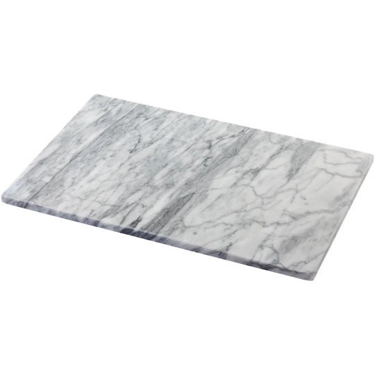 Judge Marble, 46 x 30cm Oblong Platter, White