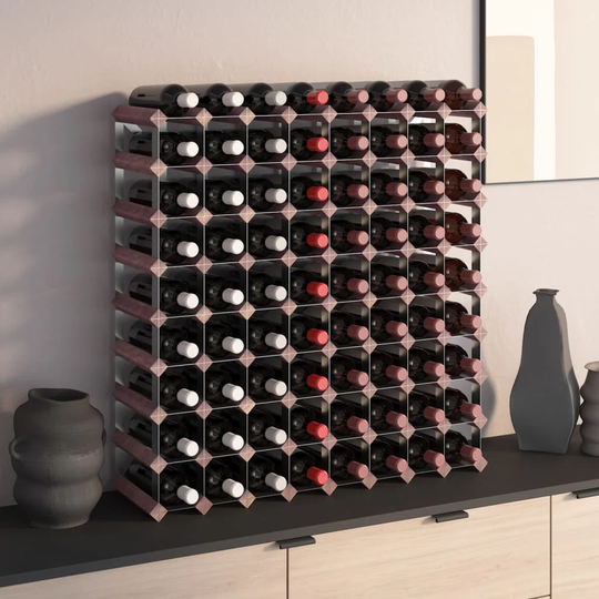 Cleo 20 Bottle Wall Mounted Wine Rack