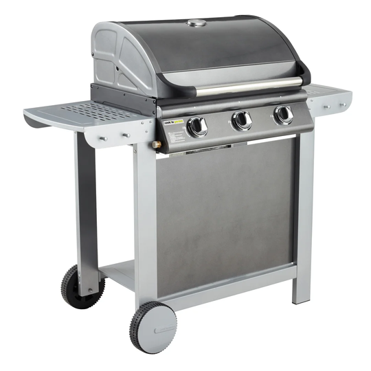 31.5cm 3-Burner Liquid Propane Gas Barbecue