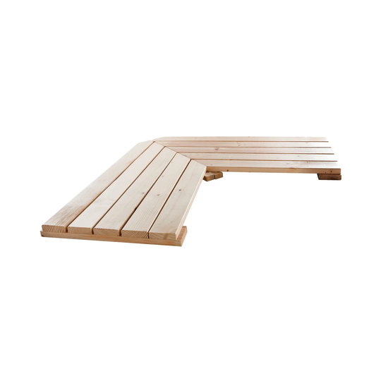 Wunderlich Wooden Corner Shelves For Shed Storage Rack