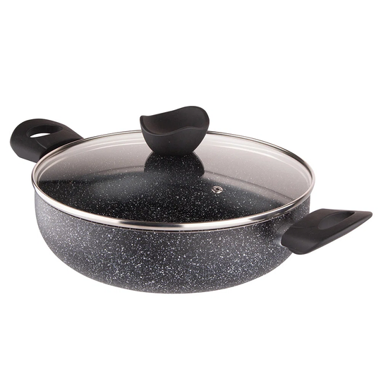Belfry Kitchen Seaham 3.4 l Non-Stick Aluminium Round Braiser with Lid