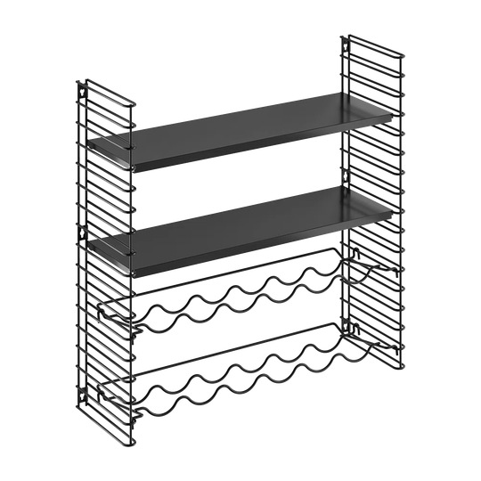 Modular 12 Bottle Wine Rack