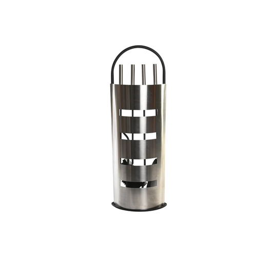 Istref 5 Piece Steel Fireplace Tool Set