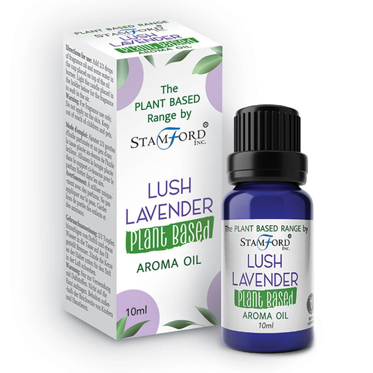 Premium Plant Based Stamford Aroma Oil - Lush Lavender 10ml - Set of 6