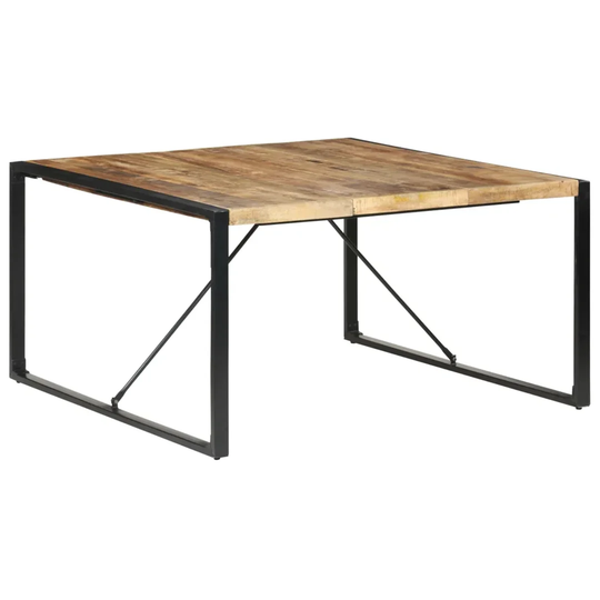 Hibbing 140 Cm Mango Solid Wood Dining Table