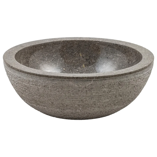 Cavendish Polished Marble Circular Bathroom Sink Countertop Basin