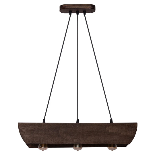 Bissett 3 - Light Kitchen Island Linear Pendant