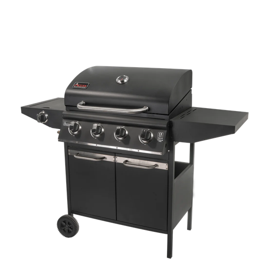 40 cm beweglicher Propan-Gasgrill mit 4 Brenner