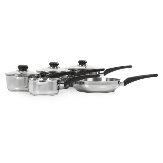 Morphy Richards Equip 5 Pieces Stainless Steel Cookware Set