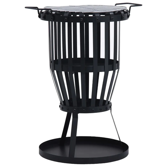 Gracinha 60.5Cm H x 38Cm W Steel Wood Burning Outdoor Fire Pit