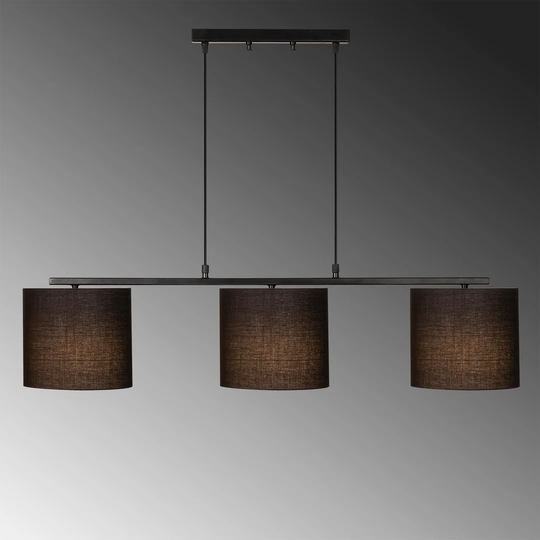 Bartels 3 - Light Kitchen Island Drum Pendant