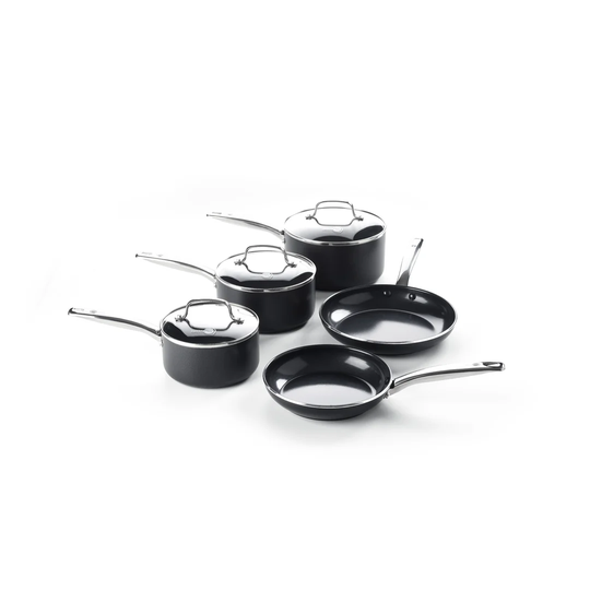 GreenPan Berlin 5 Piece Aluminium Non Stick Cookware Set