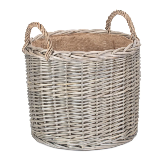 Edinburgh Rattan Log Carrier