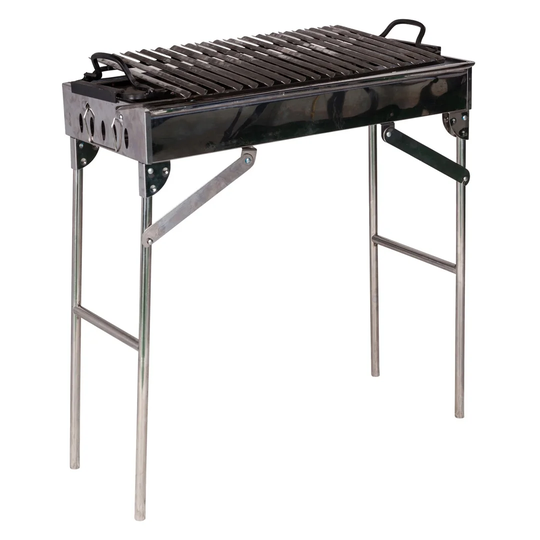 Dakota Fields 70cm Barrel Charcoal BBQ