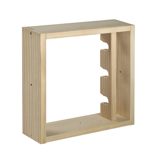 Ayanna 3 Bottle Wall Mounted Wine Rack