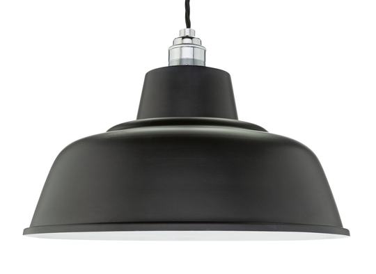 Habitat Core Metal Pendant Shade - Jet Black