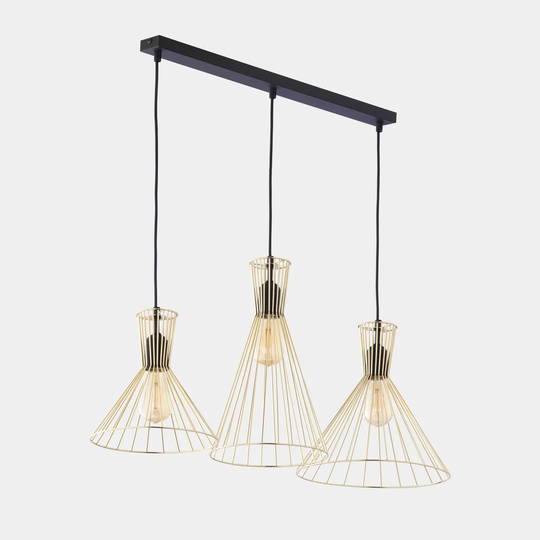 Wardsboro 3 - Light Kitchen Island Geometric Pendant