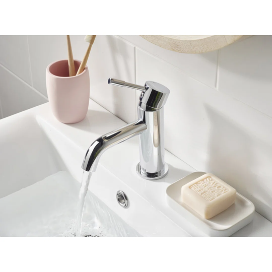 Mila Mono Basin Mixer with Waste