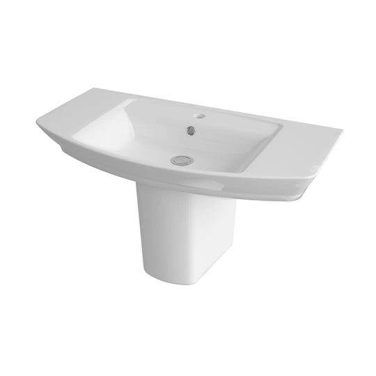 85cm Semi Pedestal Sink