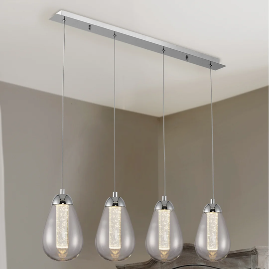 Nazario 4-Light LED Kitchen Island Pendant