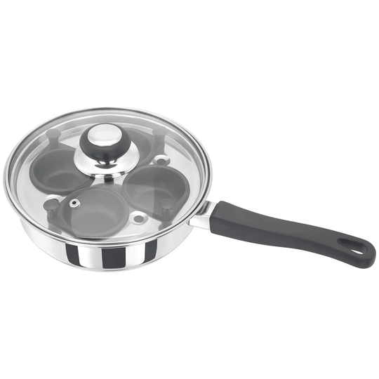 Judge Essentials Four-Cup Egg Poacher / 20cm Frying Pan