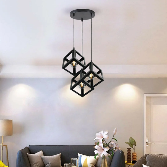 Nickell 1 - Light Kitchen Island Geometric Pendant