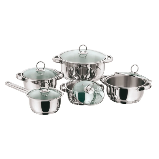 Degroot 5 Piece Stainless Steel Cookware Set