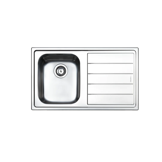 Linear Single Bowl Inset Kitchen Sink