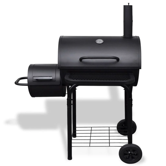 Heavy-Duty BBQ Offset Charcoal Smoker and Grill