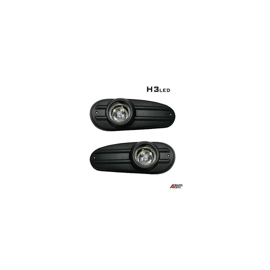 Led Fog Lights Lamp Grille For Ford Transit Mk6 2000-2005