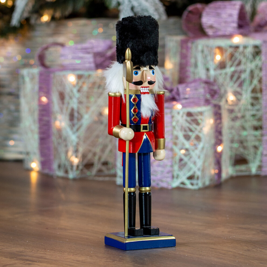 The Christmas Workshop 81570 Wooden Nutcracker Soldier / 30cm Tall