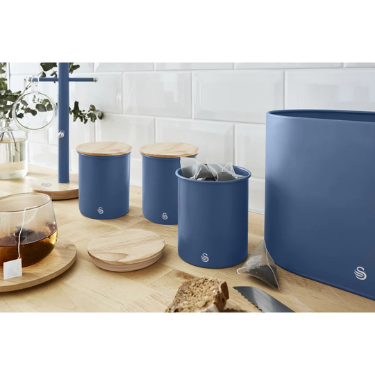 Nordic 3 Piece Kitchen Canister Set