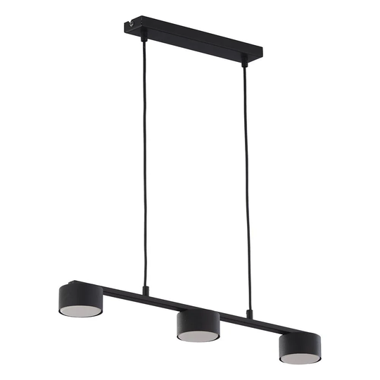 Bulle 3 -Light Kitchen Island Drum Pendant