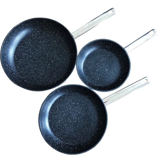 3 -Piece Non-Stick Frying Pan Set