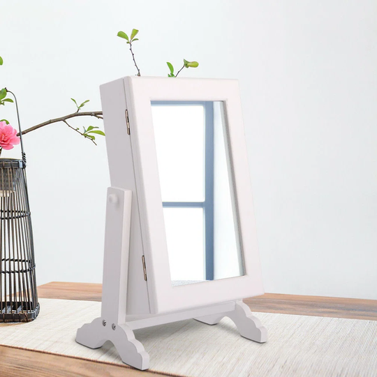 Countertop Jewellery Armoire with Mirror