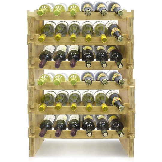 Faye 36 Bottle Floor Wine Rack