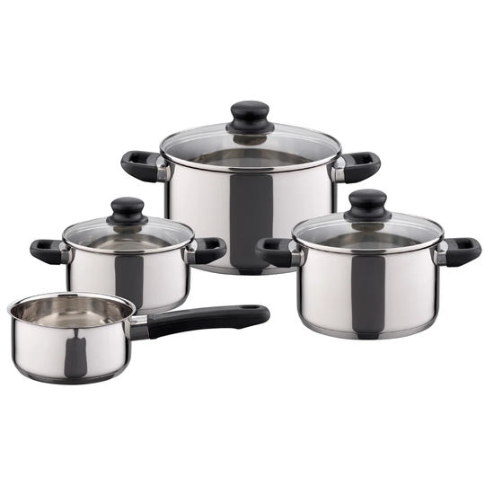 ELO Juwel de Luxe 4 Pieces Stainless Steel Cookware Set