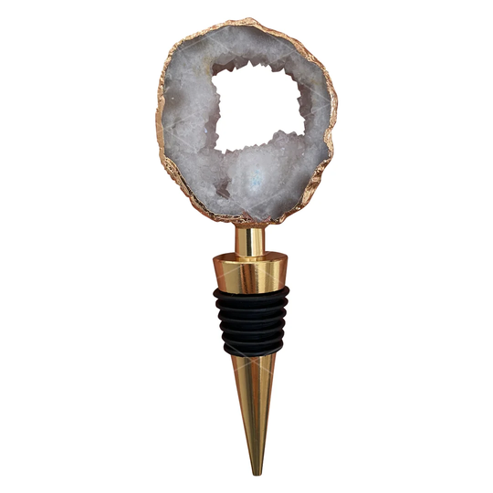 Almyra Agate Bottle Stopper