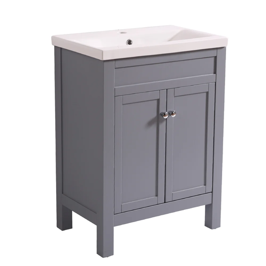 Avarey 600mm Free-standing Single Vanity