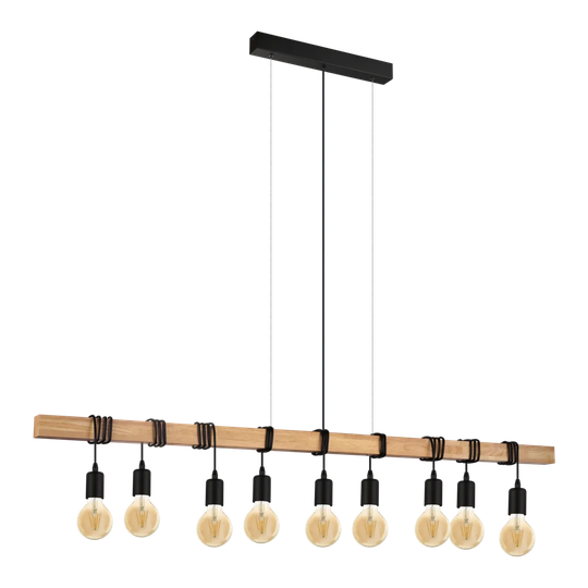 Burton 9-Light Kitchen Island Pendant